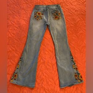 Embroidered jeans